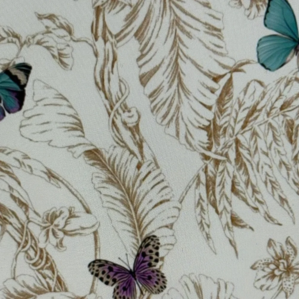Anthropologie Papillon Toile Butterfly Wallpaper
